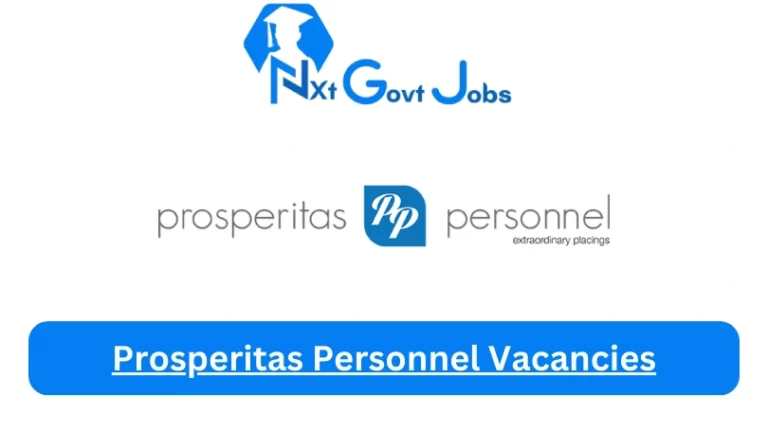 13X New Prosperitas Personnel Vacancies 2024 @prosperitaspersonnel.co.za Career Portal