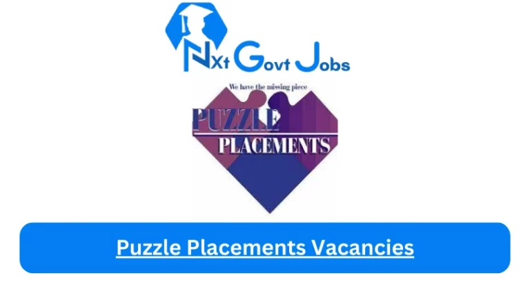 New Puzzle Placements Vacancies 2024 @www.puzzleplacements.co.za Career Portal