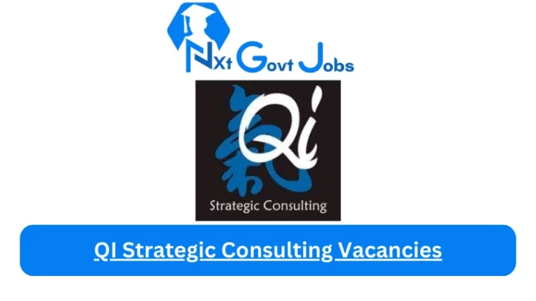 New QI Strategic Consulting Vacancies 2024 @www.qiconsult.co.za Career Portal