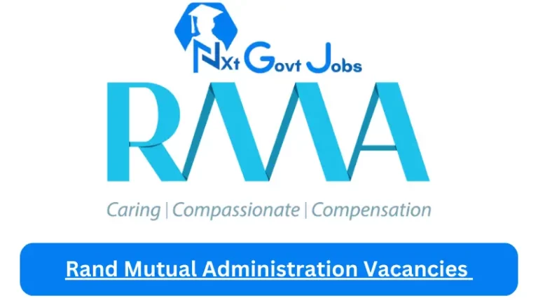 8x New Rand Mutual Administration Vacancies 2024 @www.randmutual.co.za Career Portal