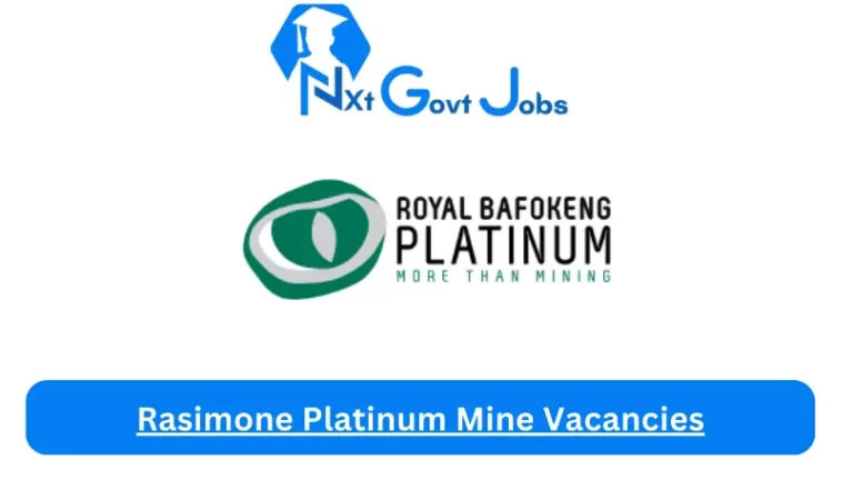 1x New Rasimone Platinum Mine Vacancies 2024 @bafokengplatinum.co.za Career Portal