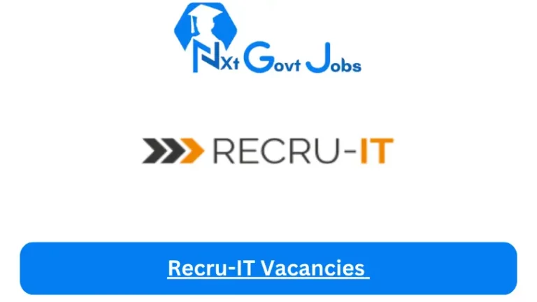 10x New Recru-IT Vacancies 2024 @recru-it.co.za Career Portal