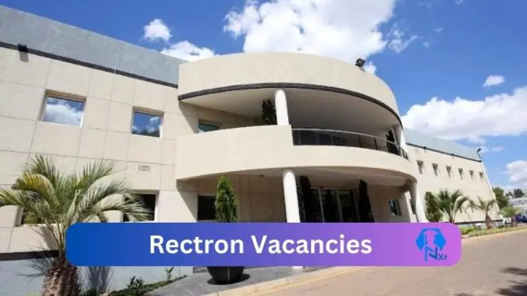 3x New Rectron Vacancies 2024 @www.rectron.co.za Career Portal
