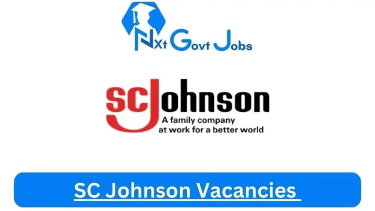 SC Johnson Entry Level vacancies 2024 Apply Online