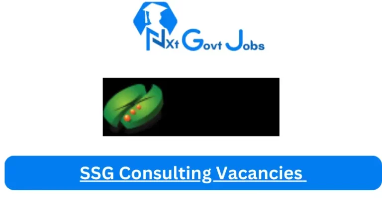 New SSG Consulting Vacancies 2024 @ssgconsulting.co.za Career Portal