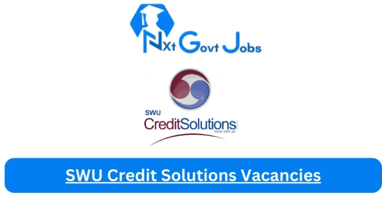 New SWU Credit Solutions Vacancies 2024 @www.swuonline.co.za Career Portal