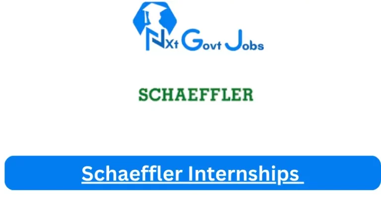 Schaeffler Internships 2023 Active Internship Program