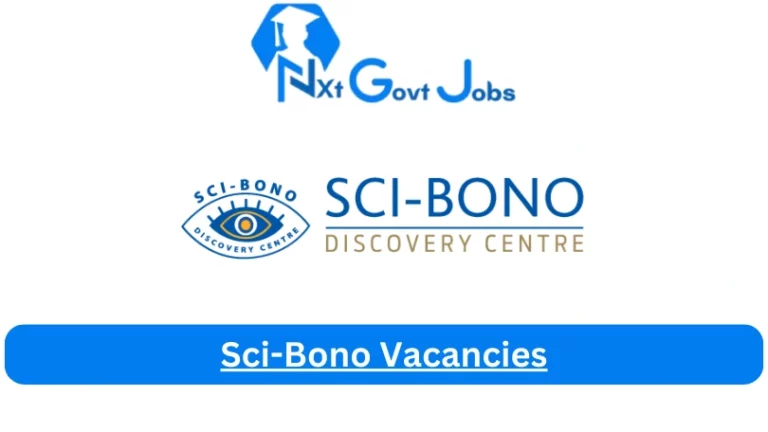 New Sci-Bono Vacancies 2024 @www.sci-bono.co.za Career Portal
