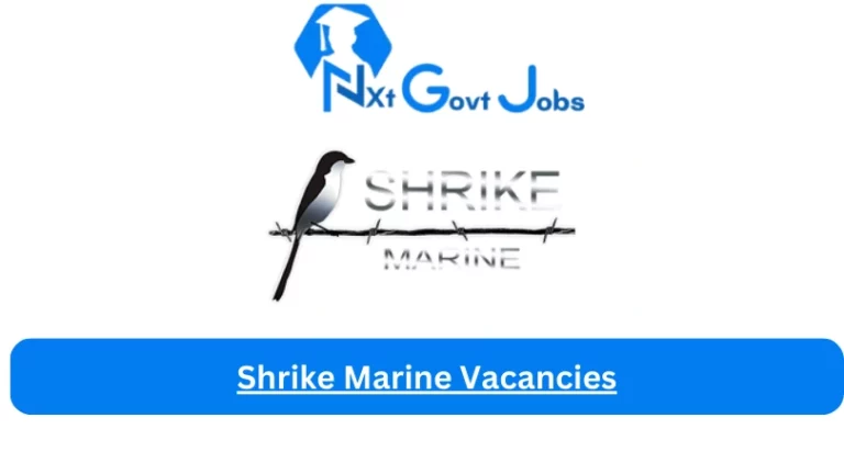 New Shrike Marine Vacancies 2024 @www.shrikemarine.co.za Career Portal