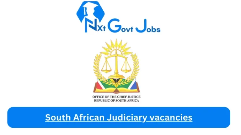 12X New South African Judiciary vacancies 2024 Apply@judiciary.org.za Career Portal