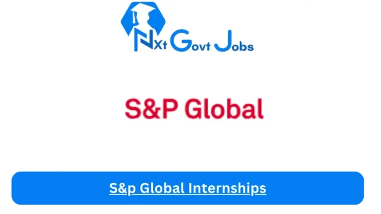 S&p Global Internship 2023 Active Internship Program