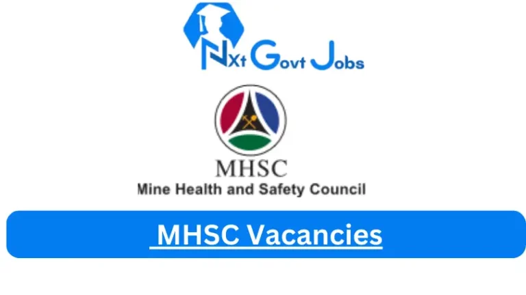1x New MHSC Vacancies 2024 @www.mhsc.org.za Careers Portal