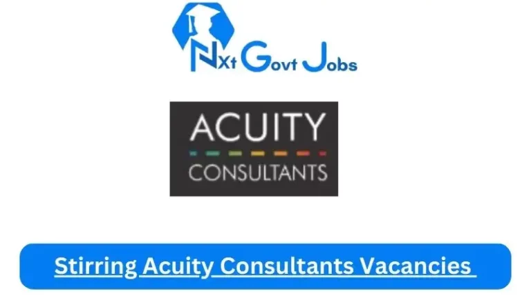 26x New Acuity Consultants Vacancies 2024 @www.vacancies.acuityconsultants.jobs Career Portal