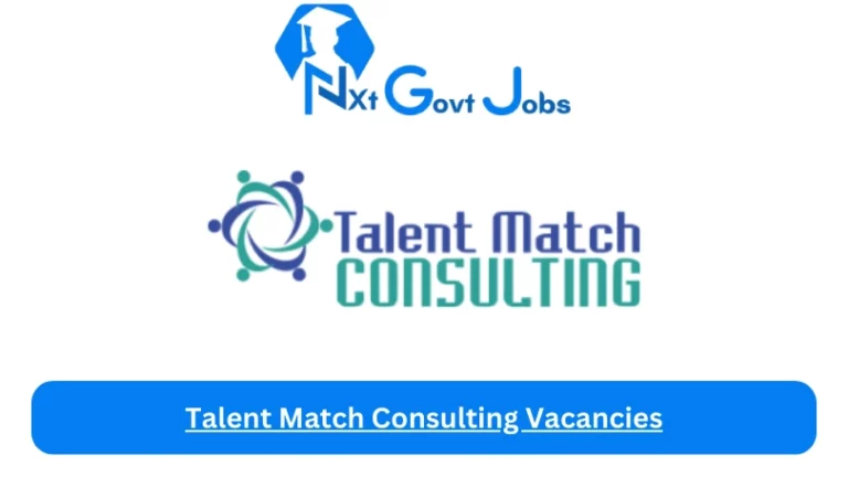 New Talent Match Consulting Vacancies 2024 @talentmatchconsulting.co.za Career Portal