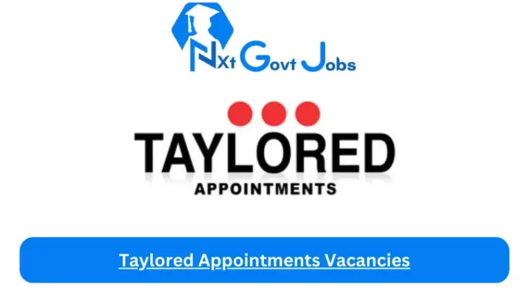 New Taylored Appointments Vacancies 2024 @www.talenttrace.co.za Career Portal