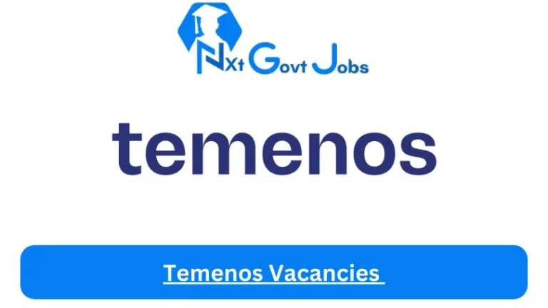 New Temenos Vacancies 2024 @www.temenos.com Career Portal