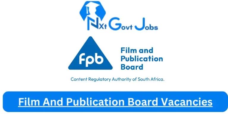 2x New Film And Publication Board Vacancies 2024 @www.fpb.org.za Careers Portal