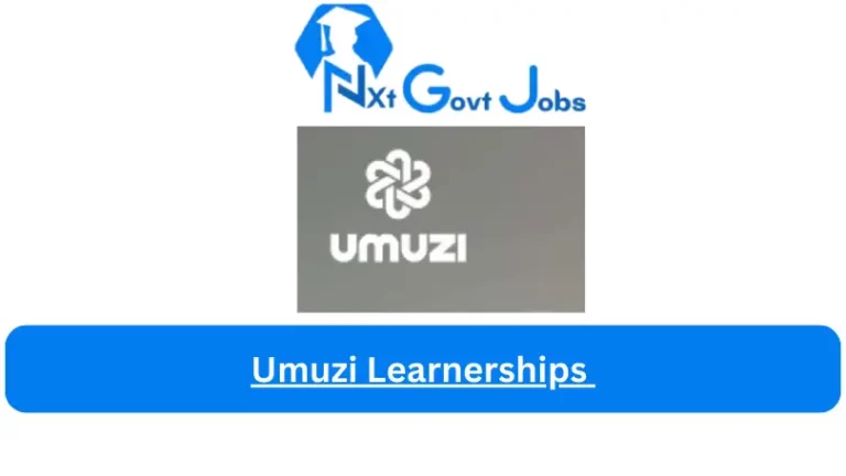 Umuzi Learnerships 2023 Avaliable Learnerships