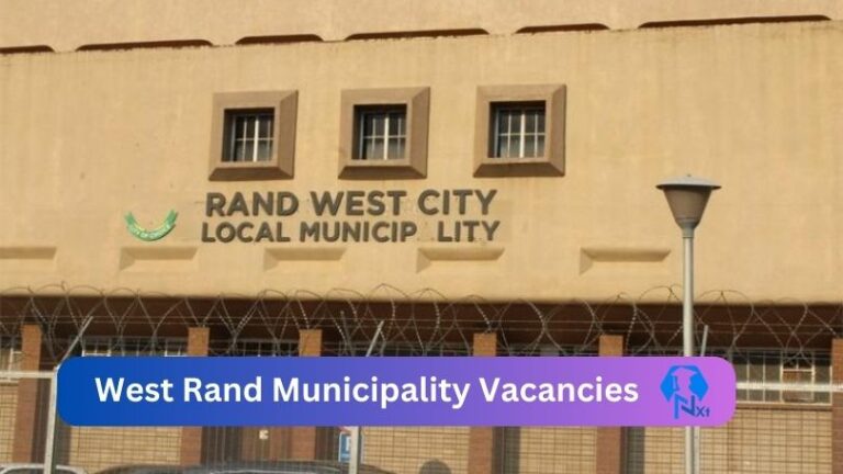 1x New West Rand Municipality Vacancies 2024 @www.wrdm.gov.za Careers Portal