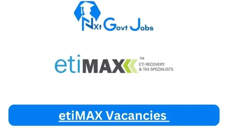 New etiMAX Vacancies 2024 @etimax.co.za Career Portal