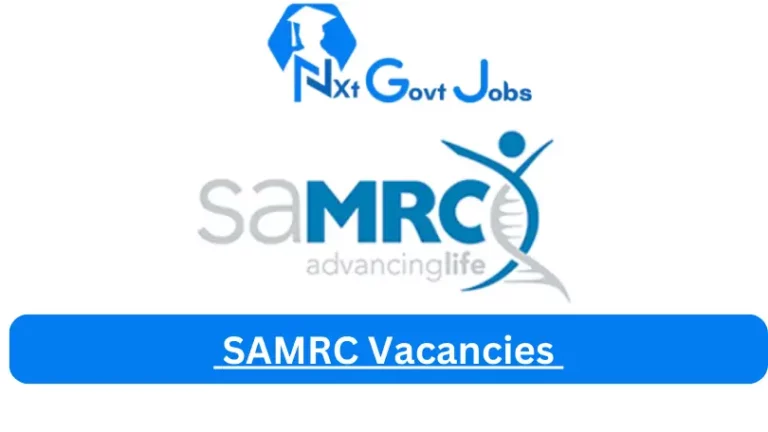 2X New SAMRC Vacancies 2024 @www.samrc.ac.za Careers Portal