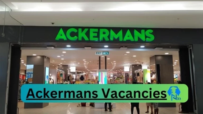 Ackermans Store Manager vacancies 2024 Apply Online
