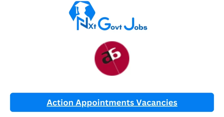 8x New Action Appointments Vacancies 2024 @www.actionappointments.co.za Career Portal