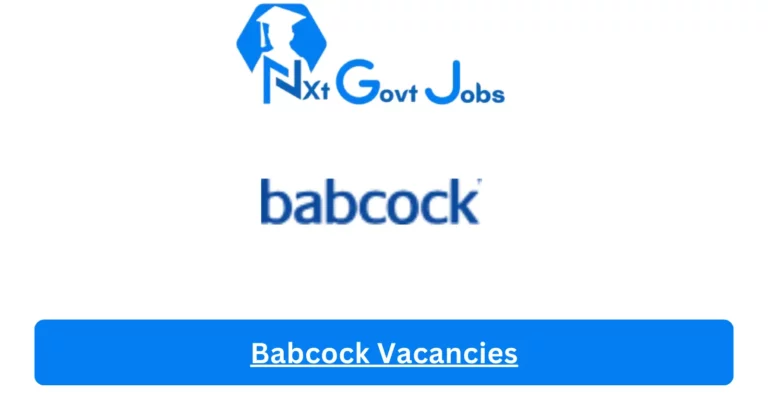 New X1 Babcock Vacancies 2024 | Apply Now @www.babcock.co.za for Cleaner, Assistant Jobs