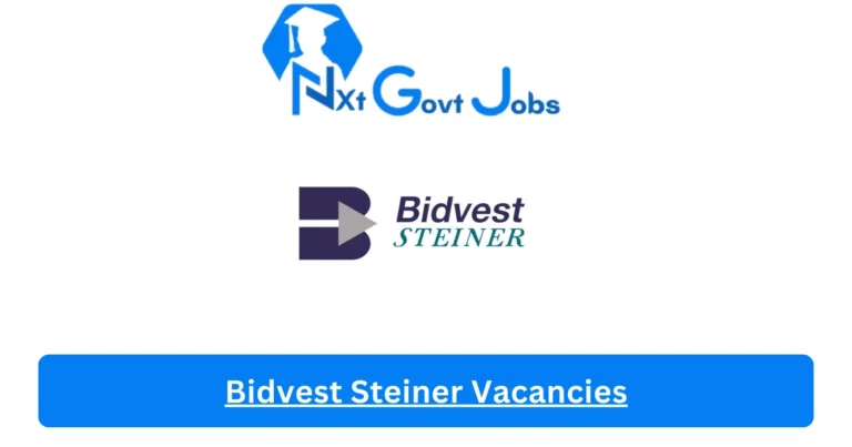New Bidvest Steiner Vacancies 2024 @steiner.co.za Career Portal