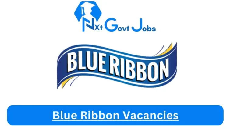 5x New Blue Ribbon Vacancies 2024 @www.premierfmcg.com Career Portal