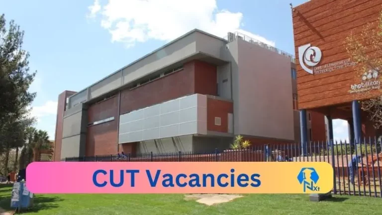 2x New CUT Vacancies 2024 @www.cut.ac.za Careers Portal