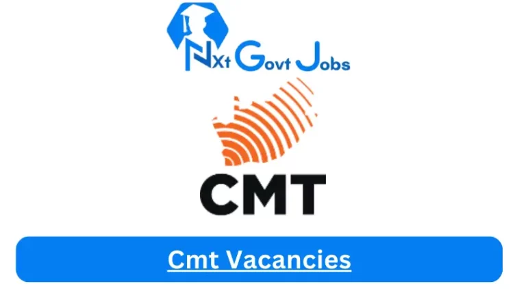New CMT Vacancies 2024 | Apply Now @www.cmt.org.za for Cleaner, Supervisor Jobs