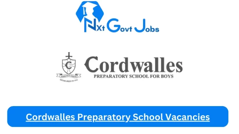 Cordwalles Preparatory School Vacancies 2024 @www.cordwalles.co.za Careers