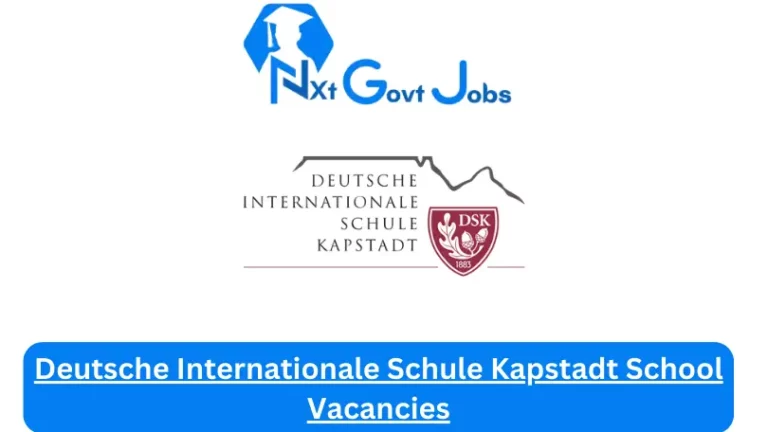 1x Deutsche Internationale Schule Kapstadt School Vacancies 2024 @www.dsk.co.za Careers
