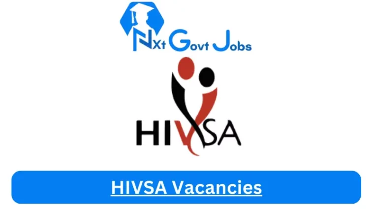 New X1 HIVSA Vacancies 2024 | Apply Now @www.hivsa.com for Programme Manager, Supervisor, Admin, Assistant Jobs