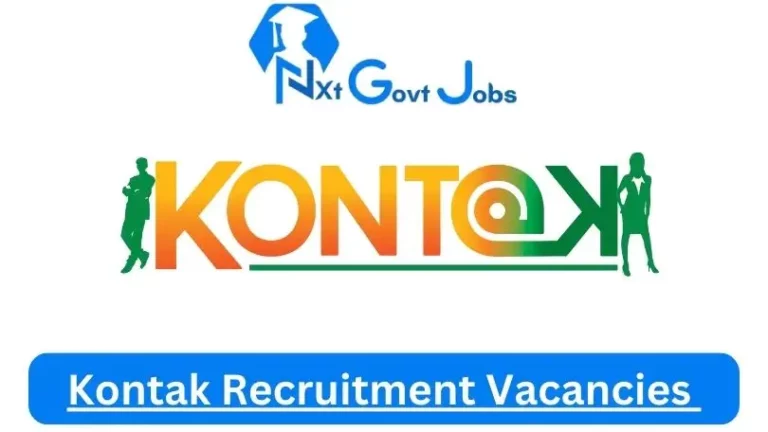 5x New Kontak Recruitment Vacancies 2024 @www.kontak.co.za Career Portal