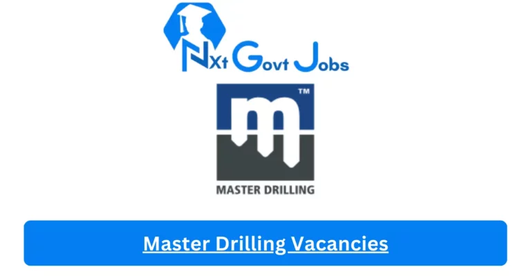 New Master Drilling Vacancies 2024 @www.masterdrilling.com Career Portal
