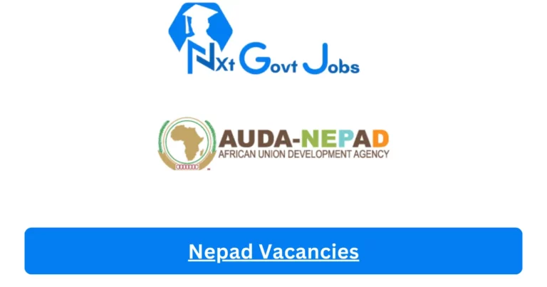 New X1 Nepad Vacancies 2024 | Apply Now @www.nepad.org for Cleaner, Assistant Jobs