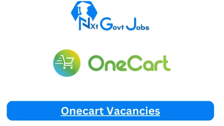 New Onecart Vacancies 2024 @www.onecart.co.za Career Portal