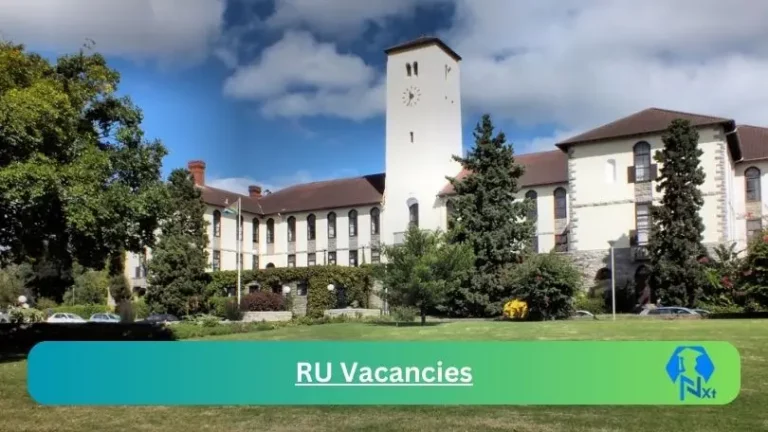6x New RU Vacancies 2024 @www.ru.ac.za Careers Portal