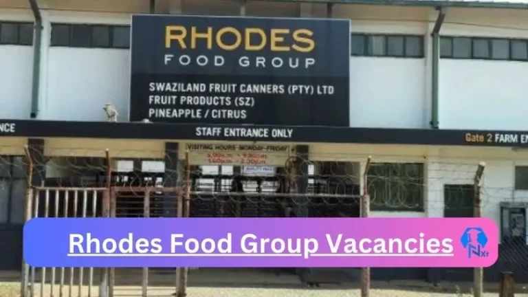 New Rhodes Food Group Vacancies 2024 @www.rfg.com Career Portal