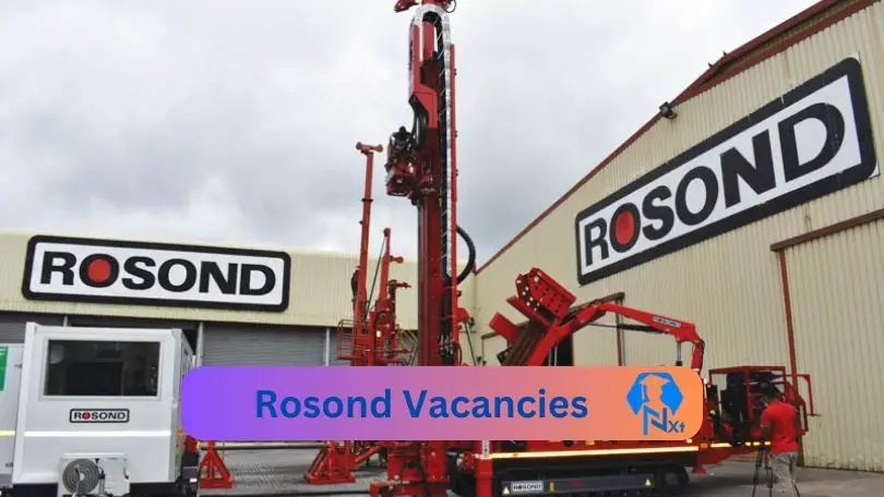 New Rosond Vacancies 2024 @www.rosond.com Career Portal