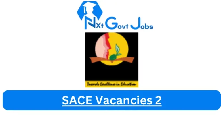 1X New SACE Vacancies 2024 @www.sace.org.za Careers Portal