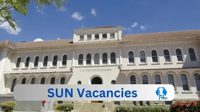 20x New SUN Vacancies 2024 @www.sun.ac.za Careers Portal
