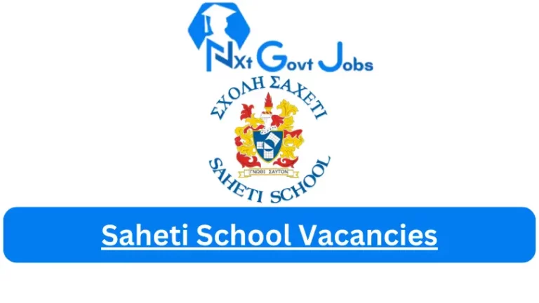 Saheti School Vacancies 2024 @www.saheti.co.za Careers