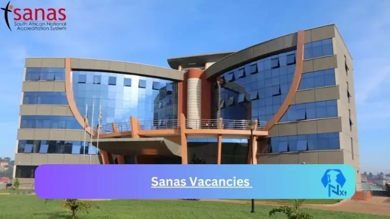 1X New Sanas Vacancies 2024 @www.sanas.co.za Careers Portal