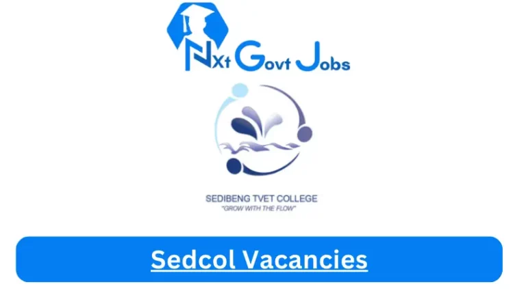 New Sedcol Vacancies 2024 @www.sedcol.co.za Careers Portal