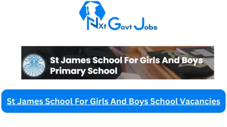 St James School For Girls And Boys School Vacancies 2024 @www.ratingsforschools.co.za Careers
