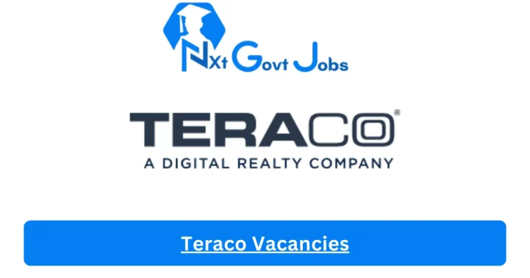 New X1 Teraco Vacancies 2024 | Apply Now @www.teraco.co.za for Cleaner, Assistant Jobs