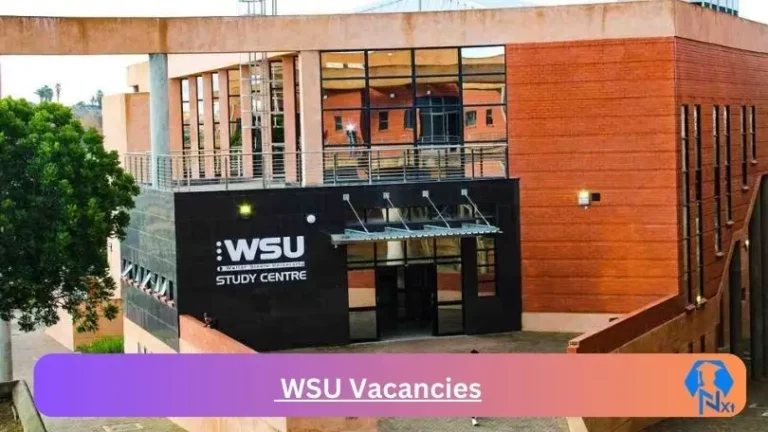 7X WSU Vacancies 2024 @www.wsu.ac.za Careers Portal